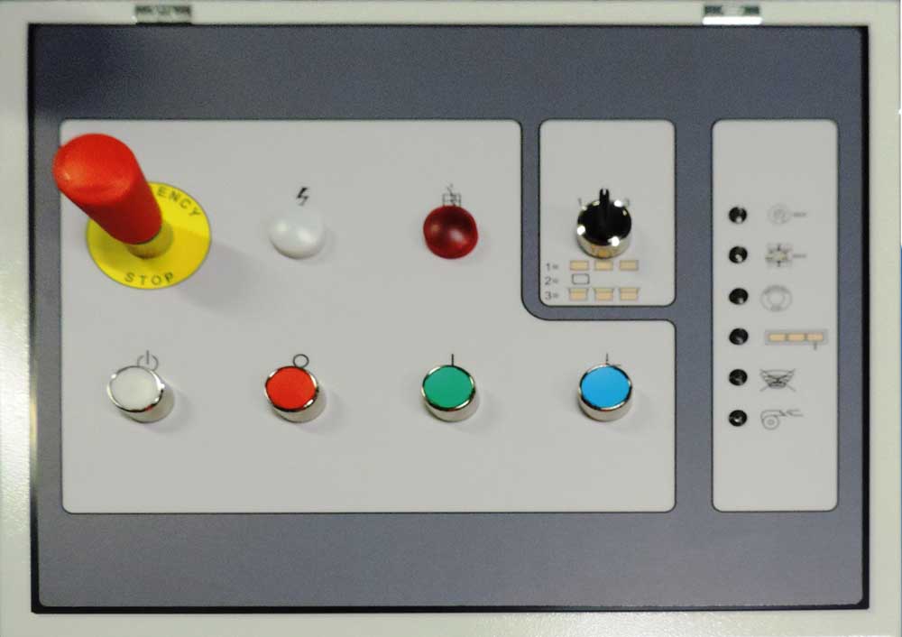 Box Taping Machine Control Panel